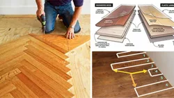 4 Agregar tablones a su piso de madera contrachapada